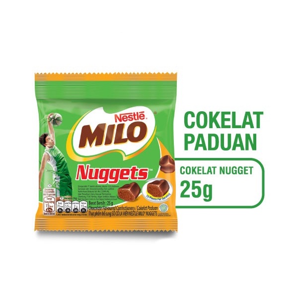 

Milo Nuggets @25gr