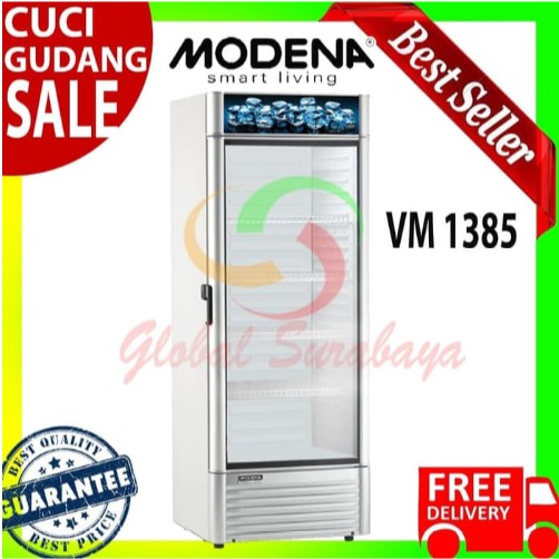 Showcase Cooler Modena 380 Liter - VM 1385