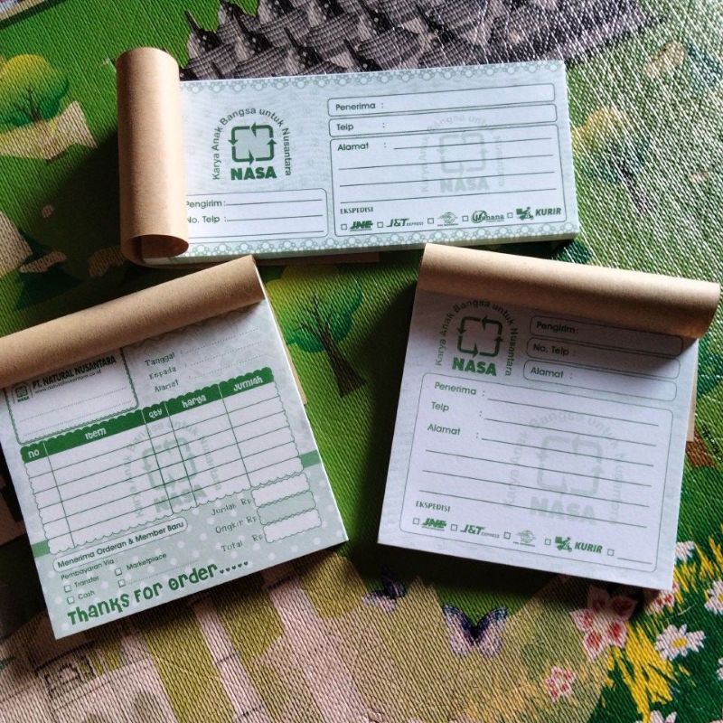 

label dan nota nasa