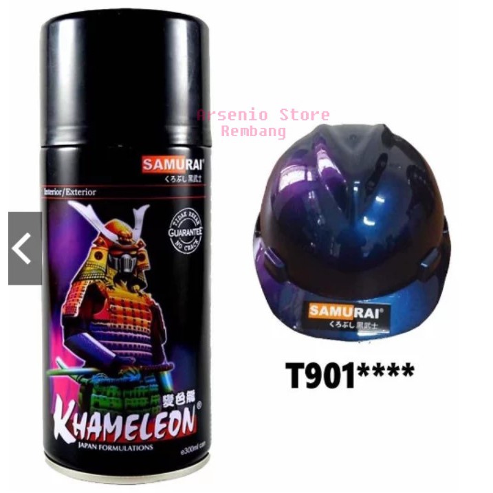 Samurai Paint Bunglon T901 3D - Khameleon T901 - Cat semprot Bunglon - Pilok bunglon