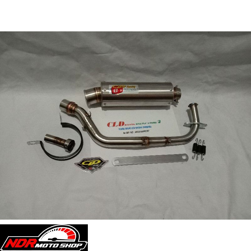 KNALPOT CLD RACING TYPE C1 BULAT VARIO 125 150 OLD NEW