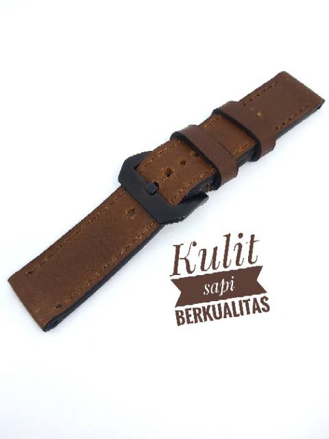 Strap Tali jam tangan kulit original berkualitas Alexandre christie expedition