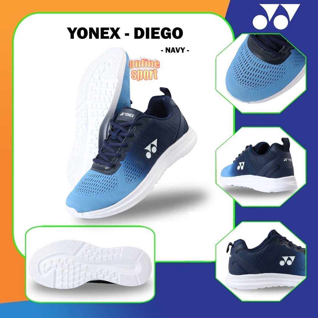 YONEX Tru Smart 5009 Diego Sepatu Sneaker Casual Lifestyle Shoes