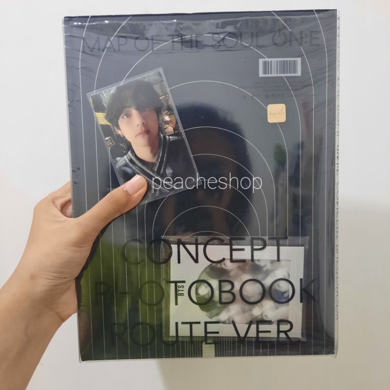 BTS MAP OF THE SOUL ON: E CONCEPT PHOTOBOOK ROUTE PC TAEHYUNG FULLSET MOTS ONE PB DVD SHARING MCB