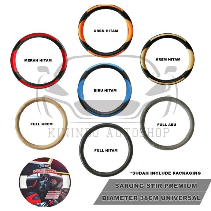 Cover Steer / Sarung Stir Mobil PREMIUM HRV / HR-V
