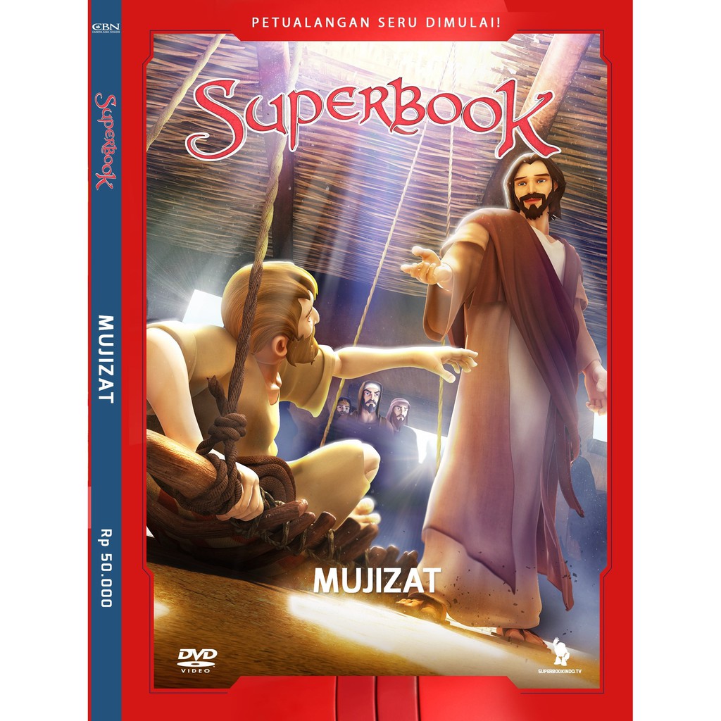 DVD SUPERBOOK - MUJIZAT (KISAH YESUS MELAKUKAN MUJIZAT-MUJIZAT)