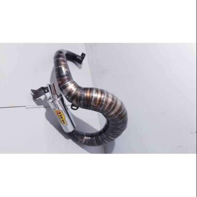 knalpot vespa racing  lobster kia muffler