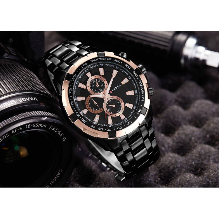 Jam Tangan Pria Curren Tactical Watch