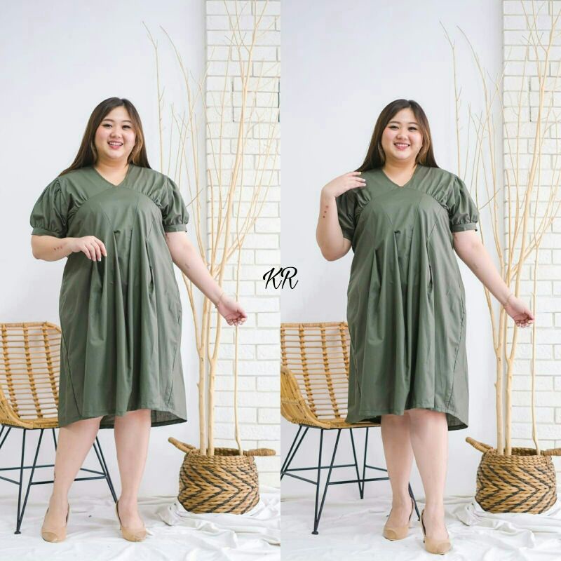 Dress Katun Paris Annabelle Jumbo
