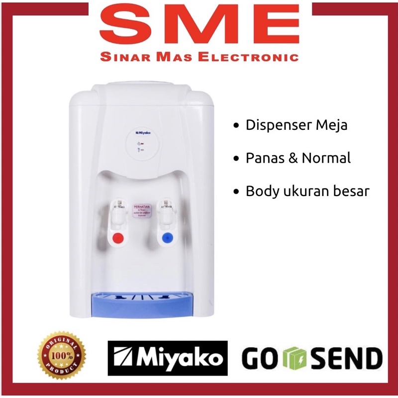 Dispenser Meja MIYAKO PANAS & NORMAL