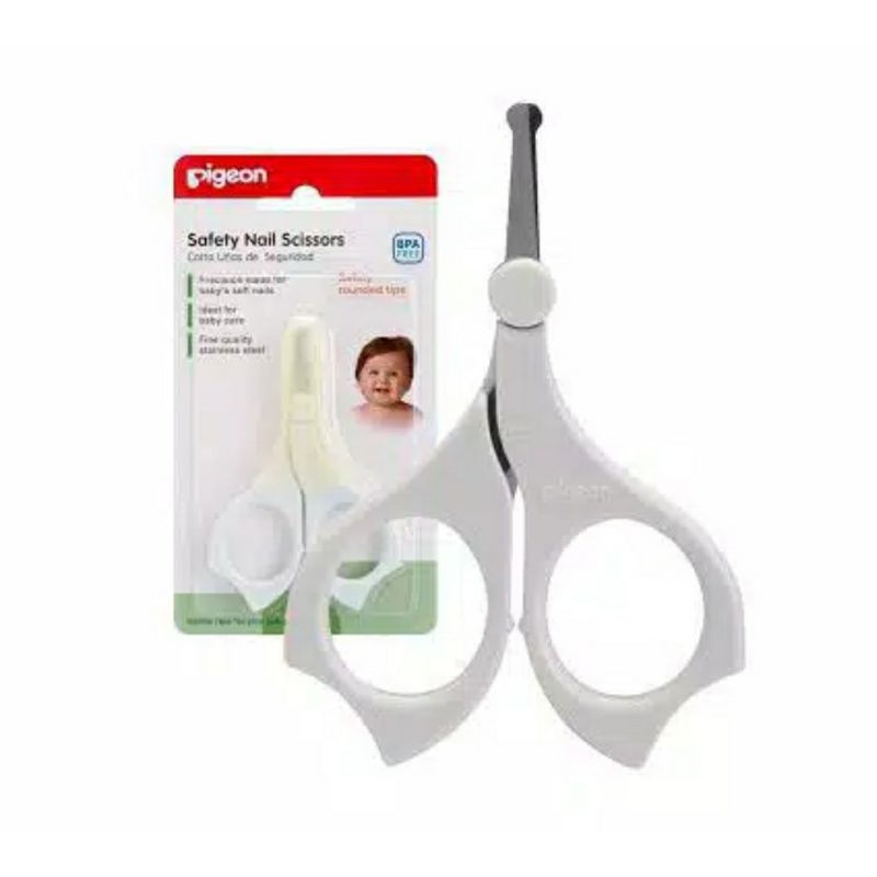 pigeon baby safety nail scissor 0+ &amp; 3m+