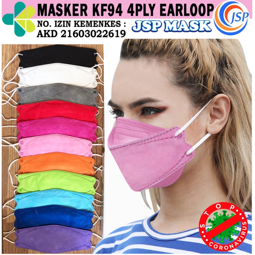 KF94 MASKER 4PLY MASKER KOREA EVO PLUSMED CONVEX