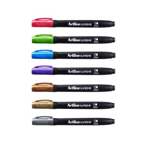 

Spidol Metalik 1.0 mm (Artline SUPREME METALLIC MARKER EPF-790 )