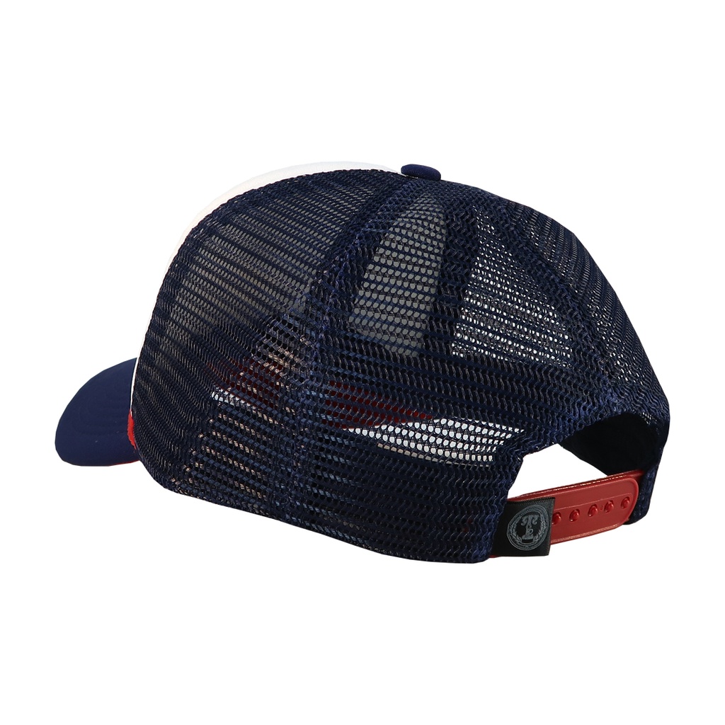 Trucker - Travolt - Combine - Navy Blue - Biru Dongker - Topi - Hat - Jaring