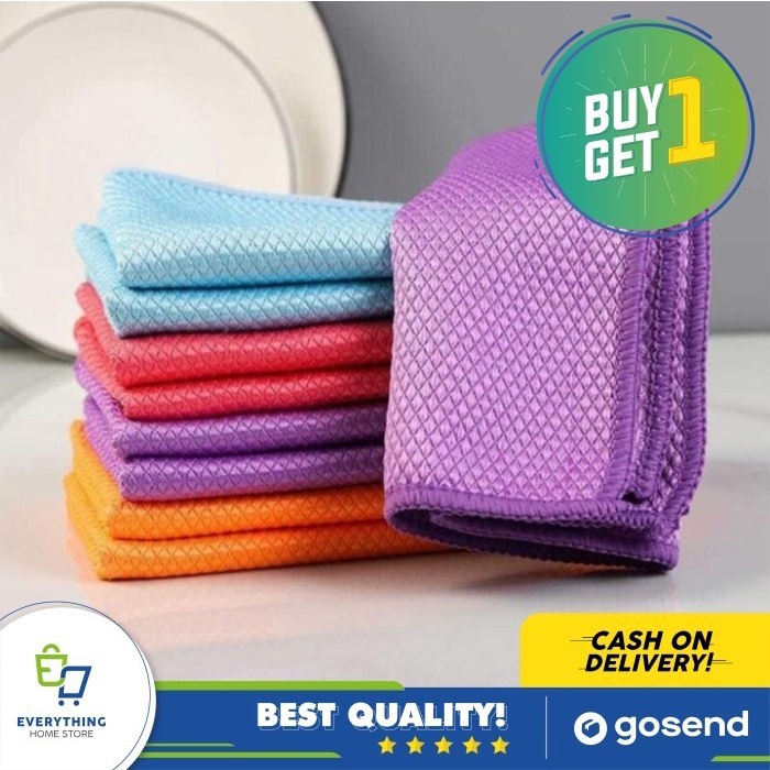 FIT BUY 1 FREE 5 PCS Nano Microfiber Cleaning Wipe