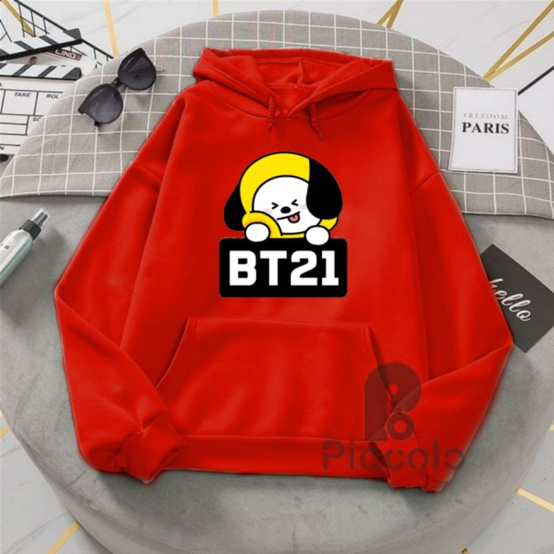 JAKET HOODIE ANAK PEREMPUAN BT21