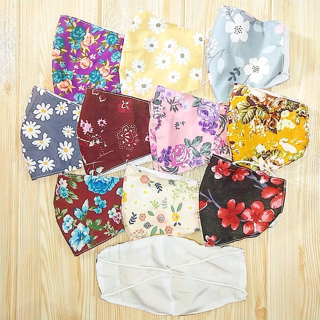 Masker Hijab Kain Katun Premium Motif Bunga Shopee Indonesia Masker Hijab Kain Katun Premium Motif Bunga Shopee Indonesia