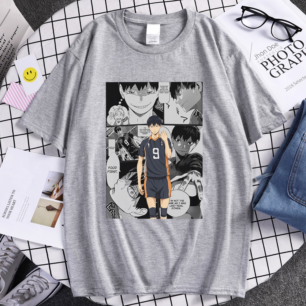 Kaos Haikyuu Kageyama Tobio Japan Anime T-Shirts