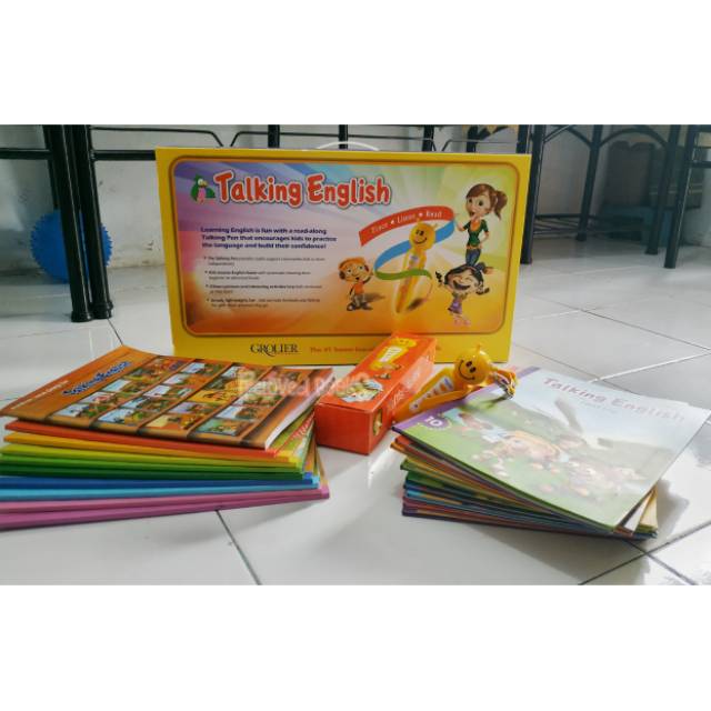PRELOVED BUKU TALKING ENGLISH GROLIER