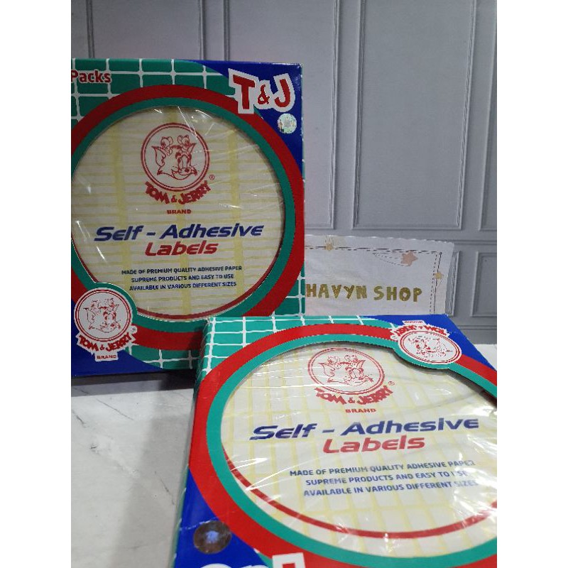 label nama/label/sticker/label kertas/tom jerry-1