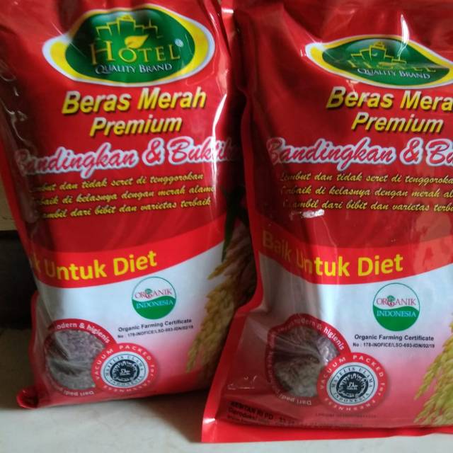 

Beras Merah Organik Hotel