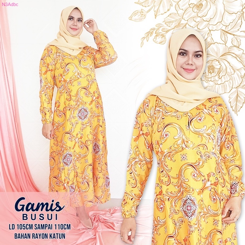 GAMIS BUSUI / GAMIS BALI / GAMIS RAYON