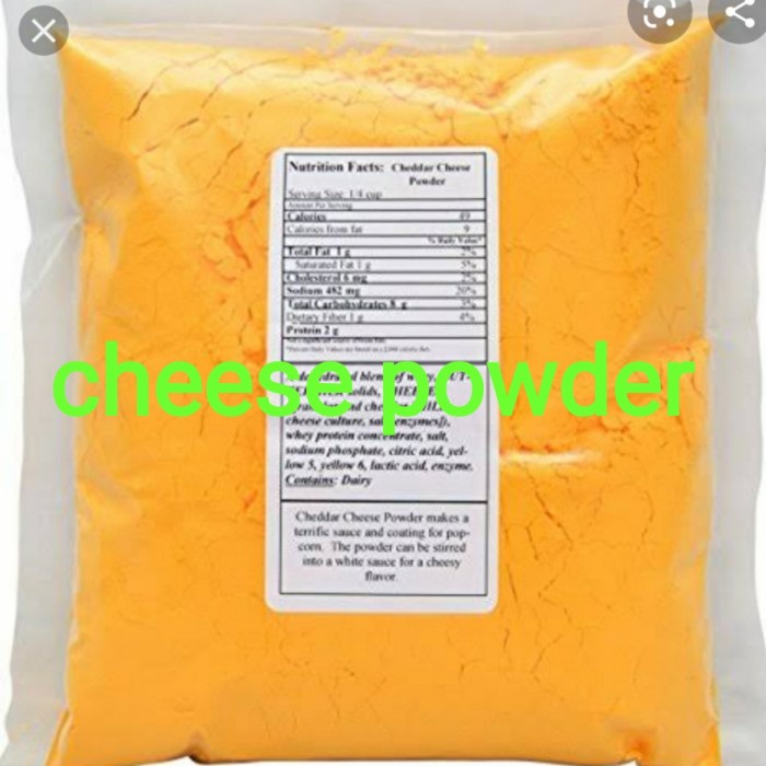 

Keju- Kerry Cheese Powder 500Gram/ Keju Bubuk Murni 500Gram -Keju.