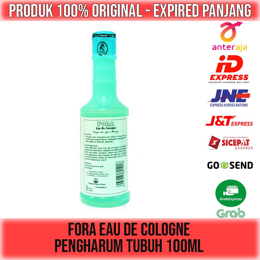 FORA EAU DE COLOGNE 100ml / PENGHARUM TUBUH / BODY COLOGNE