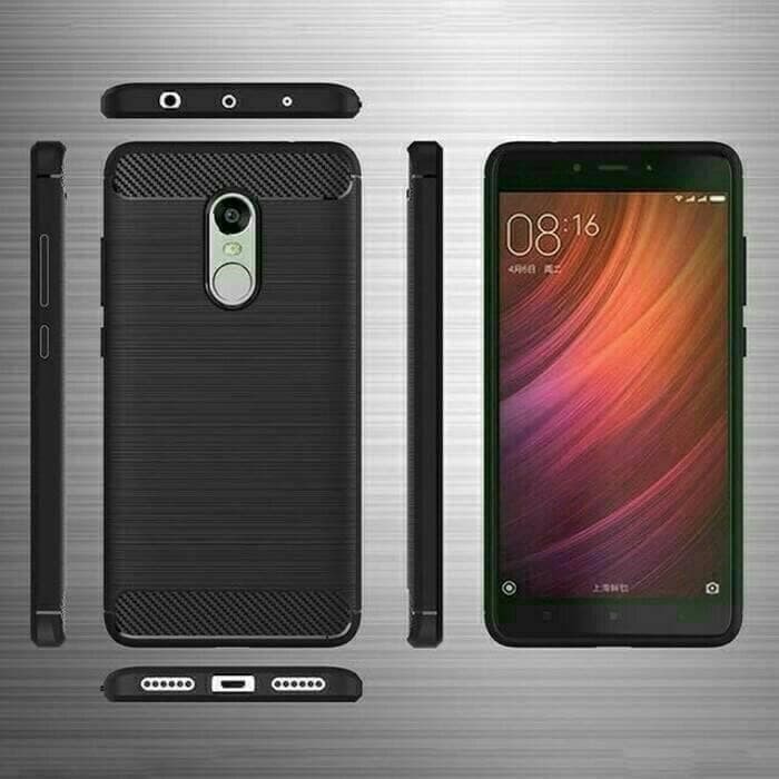 XIAOMI REDMI NOTE 2 REDMI NOTE 3 REDMI NOTE 4 4X Silicon Carbon Slim Fit Soft Case Premium