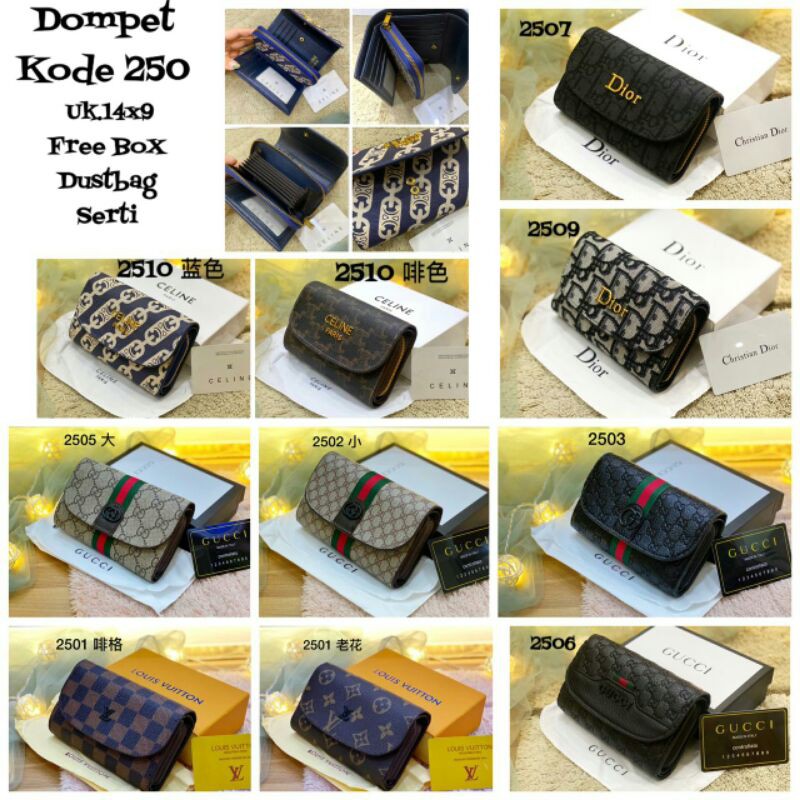 [COD] Dompet FLIP PENDEK kode 250