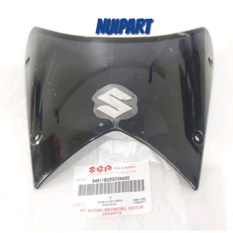 Visor satria fu 150 Barong plus logo Suzuki original SGP