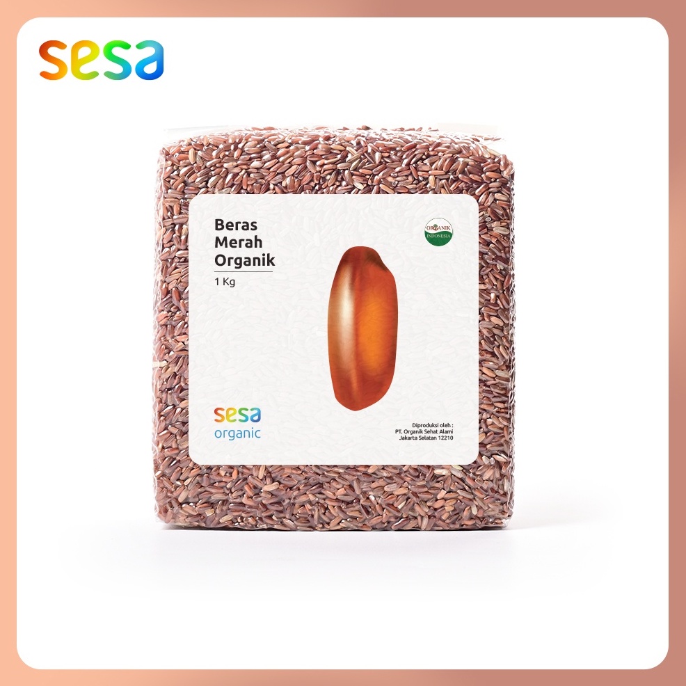 Sesa Beras Merah Organik 1 Kg