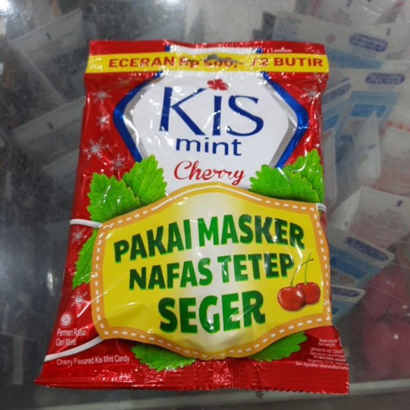 

Permen KIS (KISS) mint Barley / Apple Peach / Cherry / Grape 125 Gram 1pack isi 50pcs