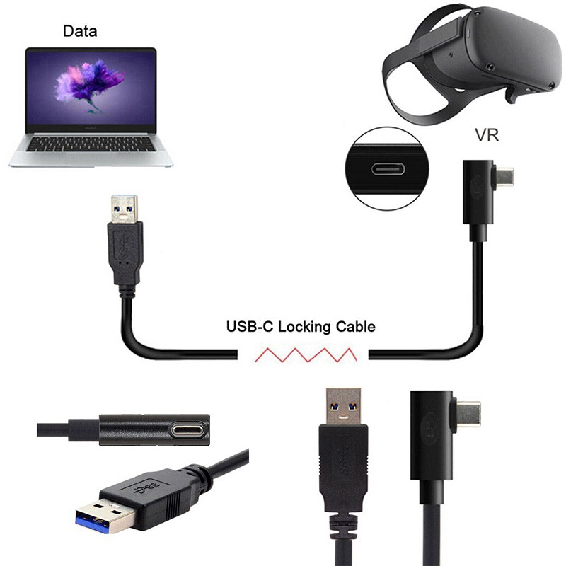 usb c to usb a oculus link