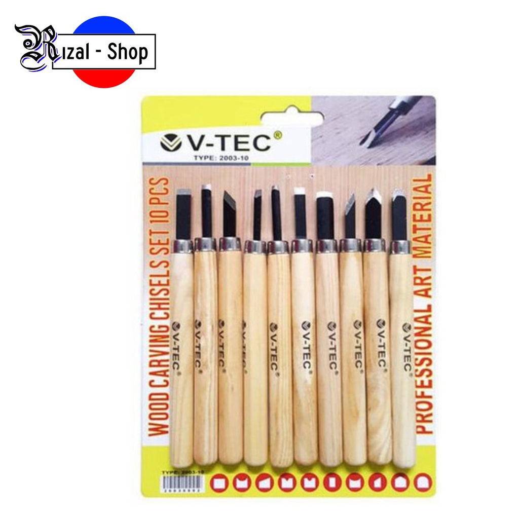 

Pisau Pahat Ukir Wood Carving Vtec Type 2003 - 10