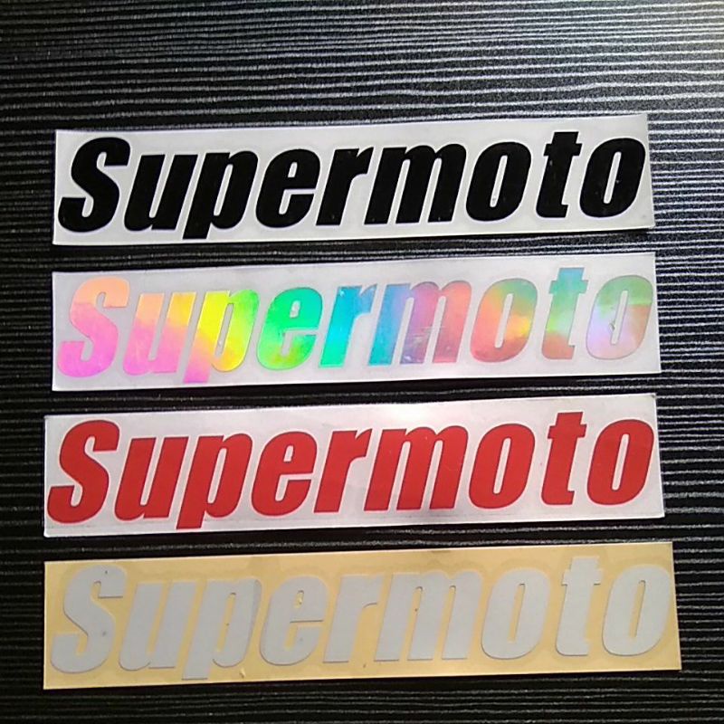 STICKER SUPERMOTO CUTTING