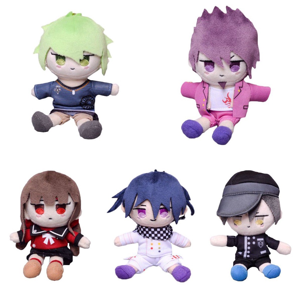 【Ready Stock】Danganronpa V3 Plush Stuffed Toy Plushie Doll Kokichi Kaito Maki Rantaro Shuichi