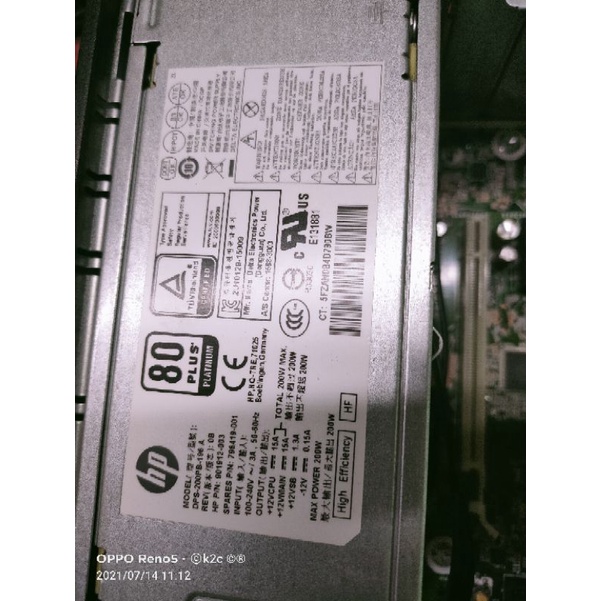 Cpu Hp desktop Amd A10 pro 9700 R7 8gb ssd 256gb hdd 500gb