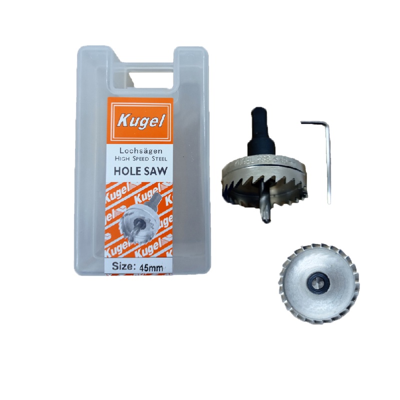 Hole Saw Besi 45mm / HoleSaw Besi 45mm / Mata Bor Besi 45mm KUGEL