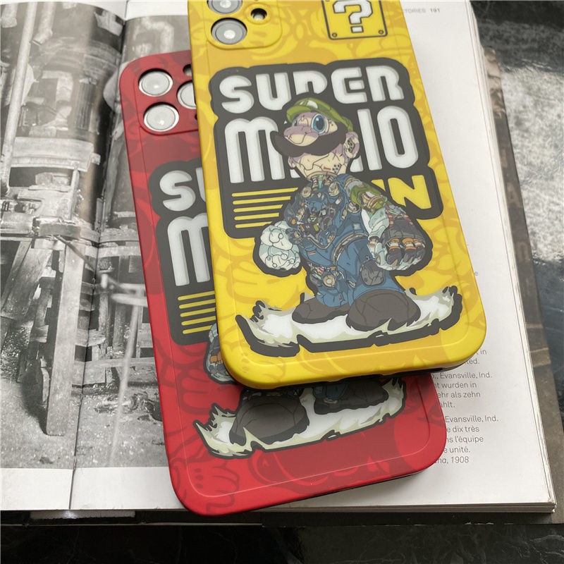 Lucu Kartun Karakter Pola Desain iPhone Case 7 8plus Se X Xs Xr Xsmax 11 11pro 11promax 12 12promax Soft Case fe3