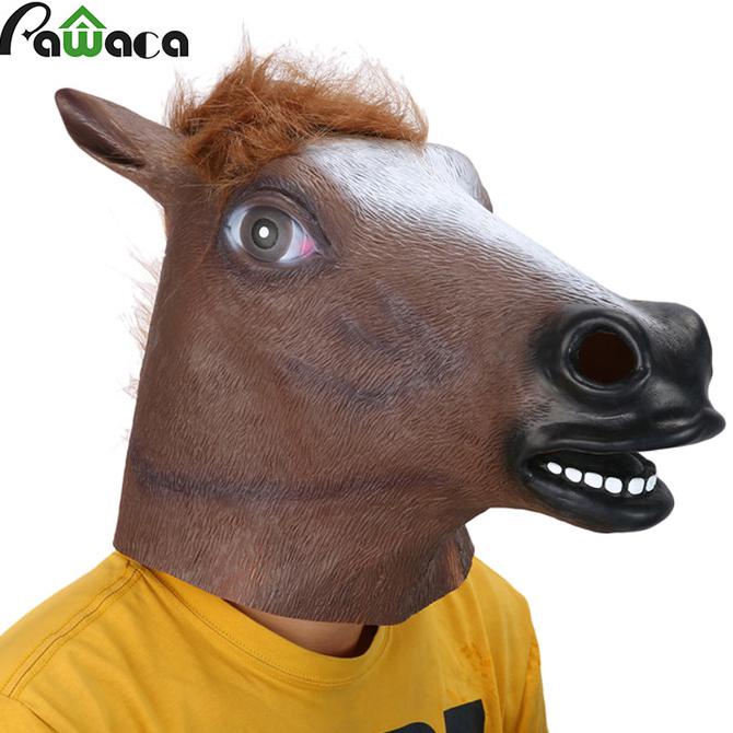 Horse Mask / Topeng kuda bahan latex