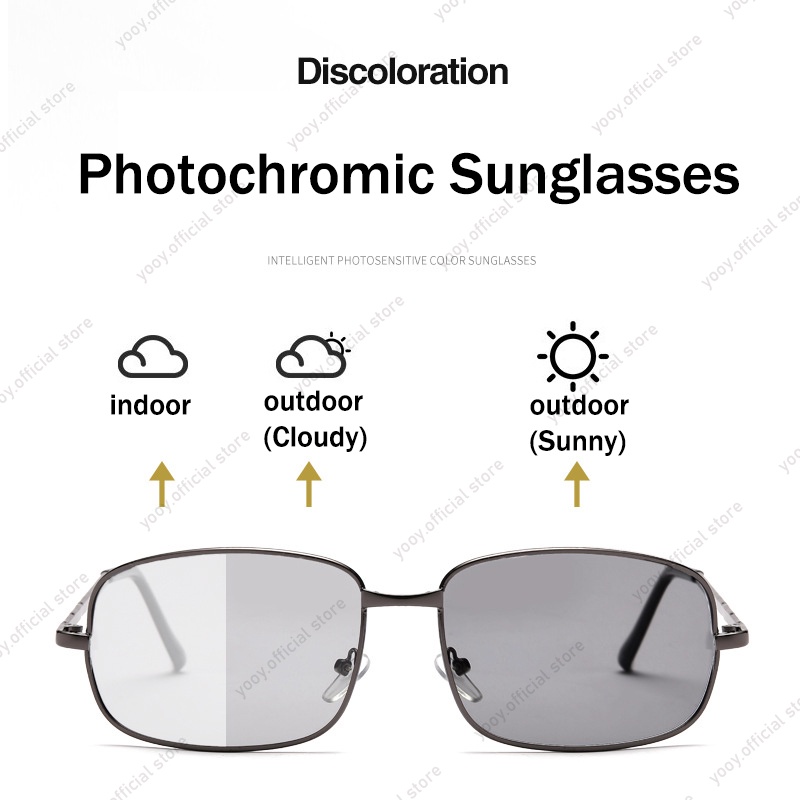 Kacamata Photochromic Polarized Untuk Pria Mengemudi Memancing