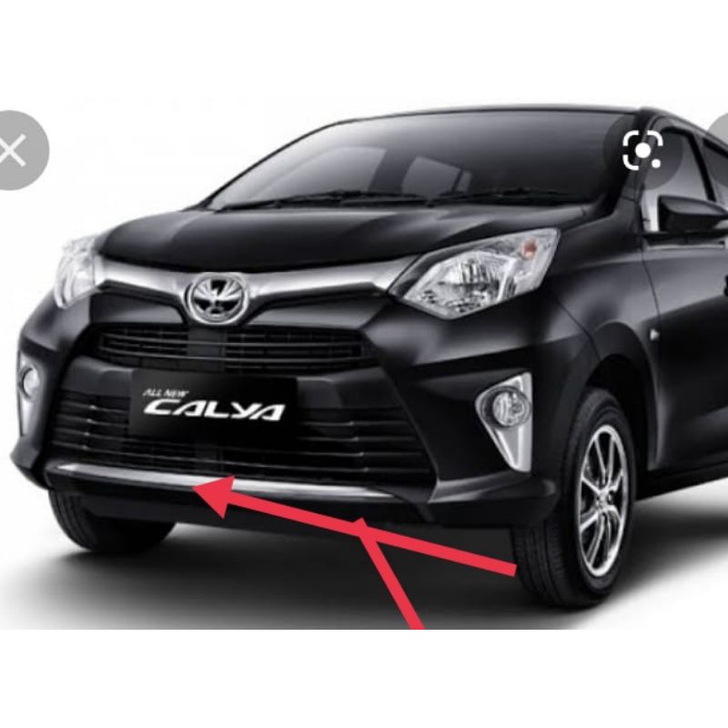 list bumper depan mobil toyota calya