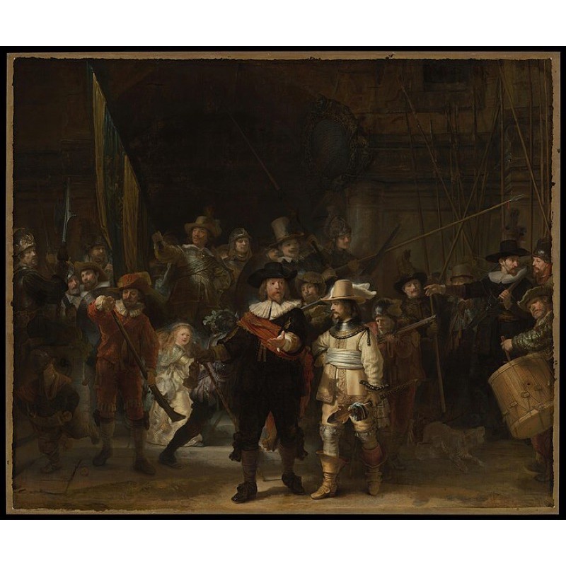 

Lukisan Rembrandt The Nightwatch De Nachtwacht Painting