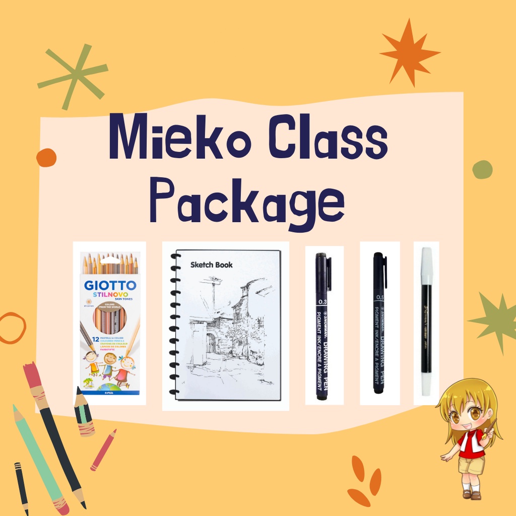 

Mieko Manga Class Package