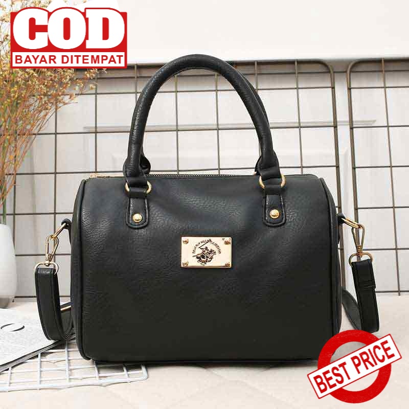 Beverly Hills POLO Club Tas Selempang Wanita Branded PU Leather