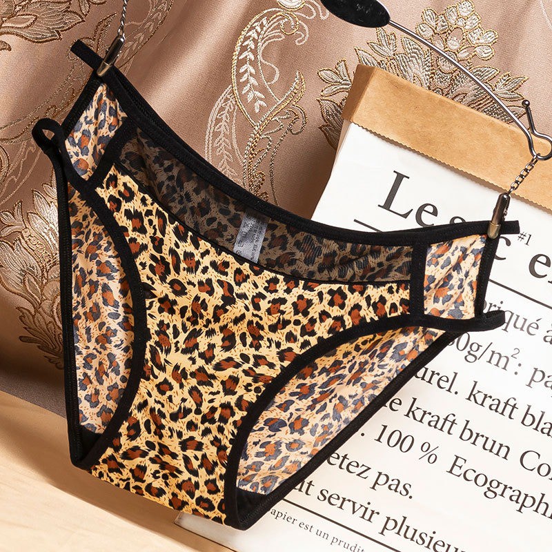 Les Femmes - Celana dalam Wanita sexy transparant Motif Leopard cd wanita totol series 1