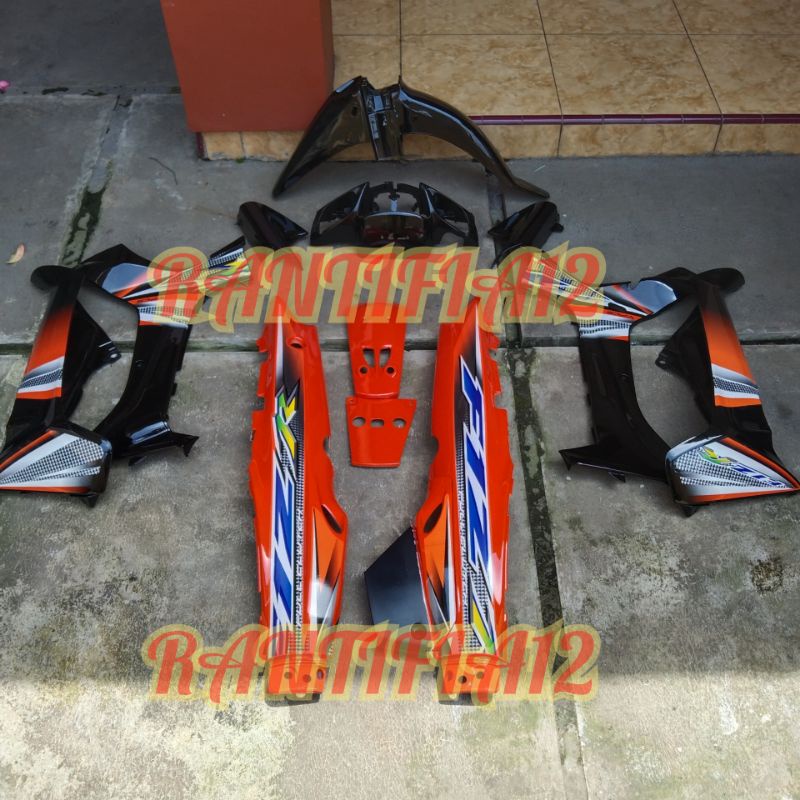 cover bodi fizr full set bodi fizr full clucth orange hitam 2004