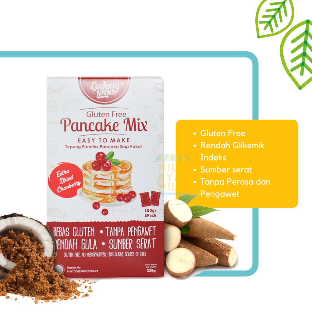 

LADANG LIMA - Pancake Mix 220Gram