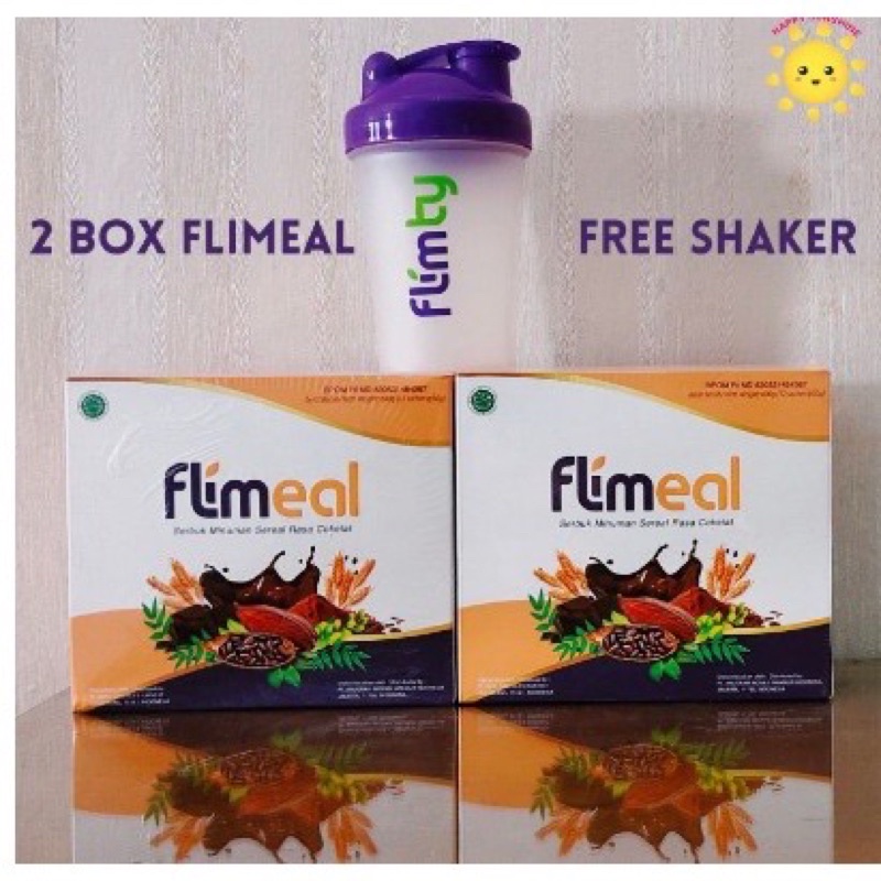 

Flimeal Meal Replacement by Flimty Rasa Coklat (Beli 2 Free Shaker)